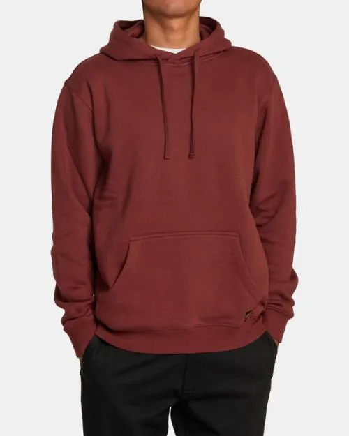 Rvca Americana Hoodie Red Earth Men Hoodies and Sweatshirts