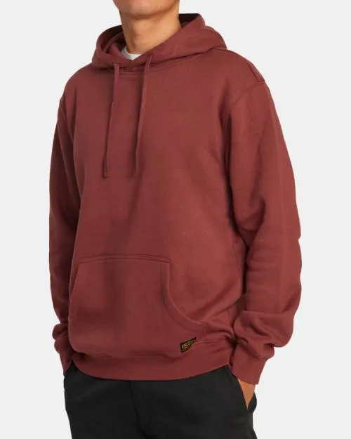 Rvca Americana Hoodie Red Earth Men Hoodies and Sweatshirts