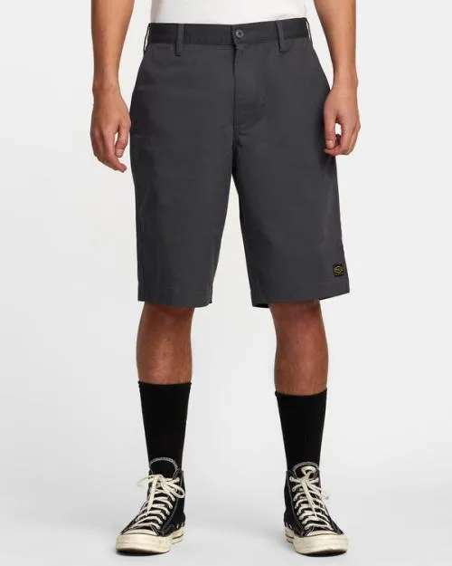 Rvca Americana Walkshorts 22034 Garage Blue Men Shorts and Hybrids