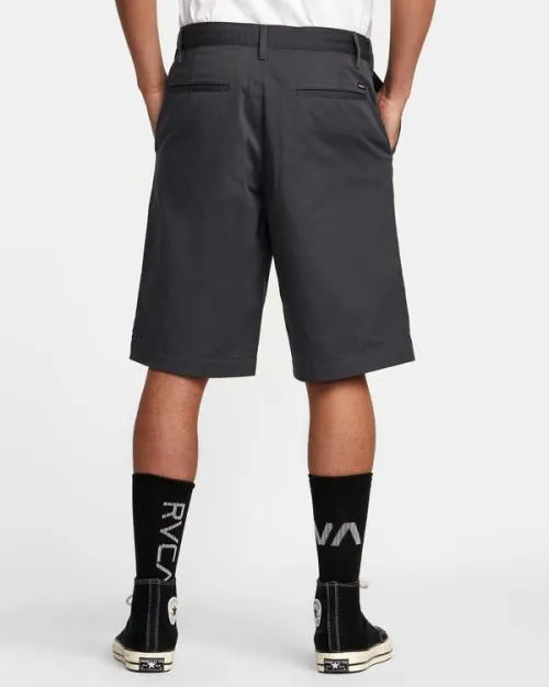 Rvca Americana Walkshorts 22034 Garage Blue Men Shorts and Hybrids