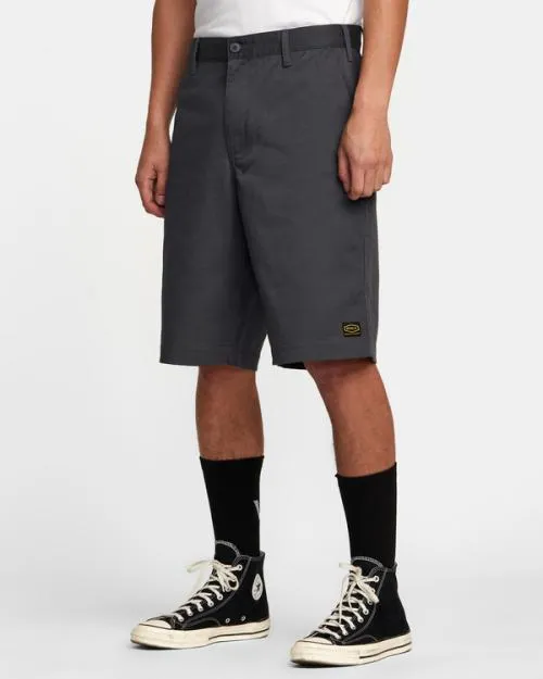Rvca Americana Walkshorts 22034 Garage Blue Men Shorts and Hybrids