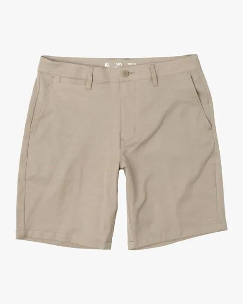 Rvca Back In Hybrid Walkshorts 19034 Khaki Men Shorts and Hybrids