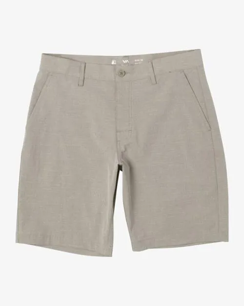 Rvca Balance Hybrid Shorts 20 Khaki Men Shorts and Hybrids