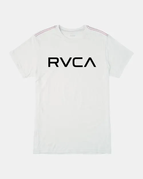 Rvca Boy039s Big Tee Whiteblack Boys Tees and Tanks