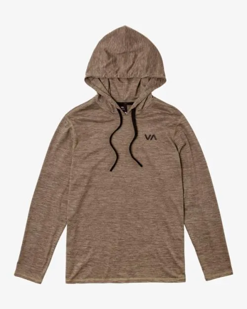 Rvca CAble Pullover Hoodie Mushroom SportMen Hoodies and Sweatshirts