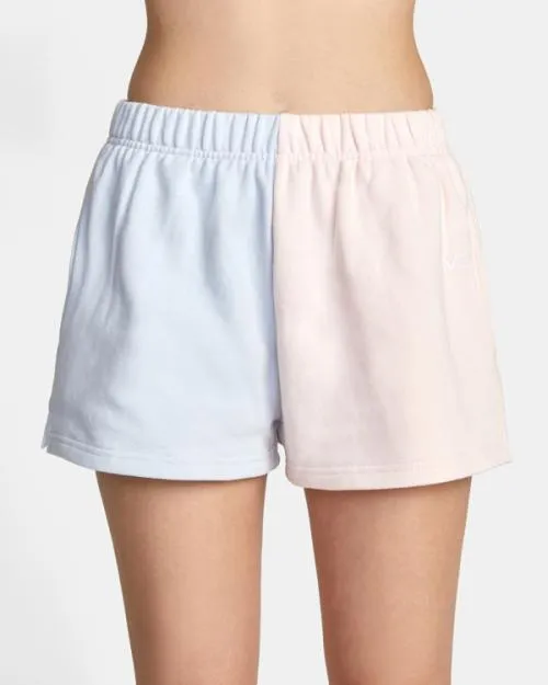 Rvca Color Block Sweatshorts Multi Women Shorts and Skirts