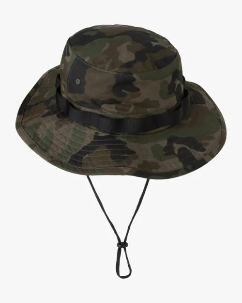 Rvca Day Shift Boonie Hat Camo Men Hats and Beanies