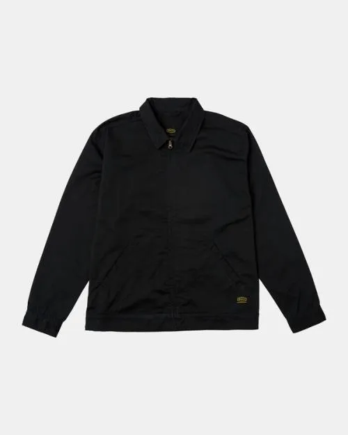 Rvca Day Shift Twill Jacket Rvca Black Men Jackets