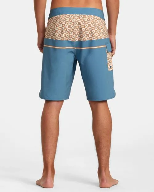 Rvca Eastern Boardshorts 20034 Slate Men Boardshorts