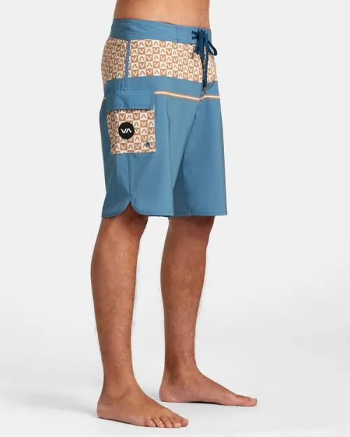 Rvca Eastern Boardshorts 20034 Slate Men Boardshorts