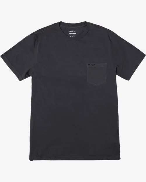 Rvca PTC 2 Pigment TEE Pirate Black Men Short Sleeves