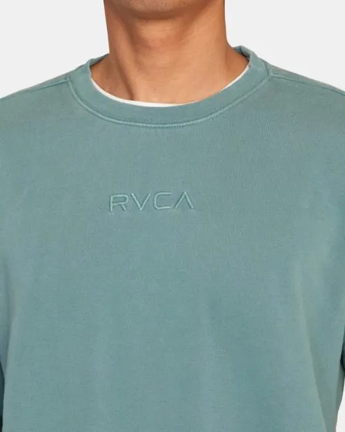 Rvca Ptc Sweatshirt Evergreen Men Hoodies and Sweatshirts
