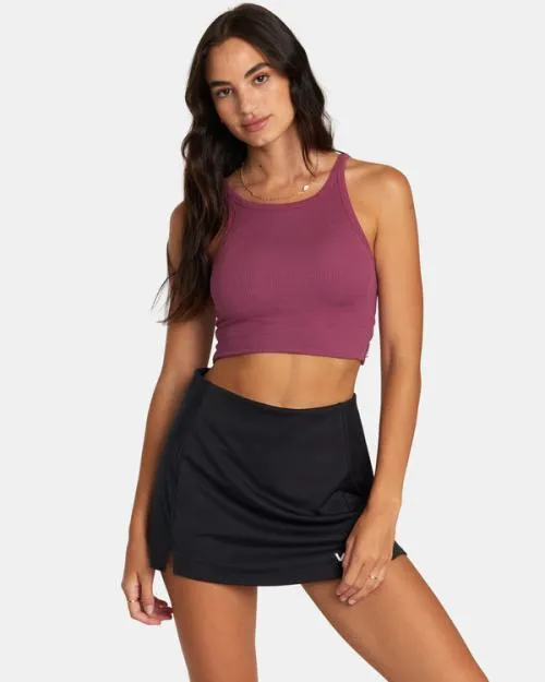 Rvca Slide Tank Top Mulberry Women Tops