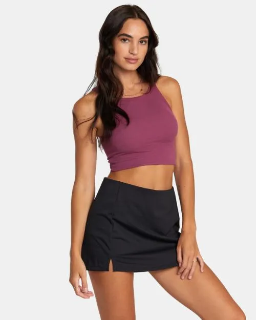 Rvca Slide Tank Top Mulberry Women Tops