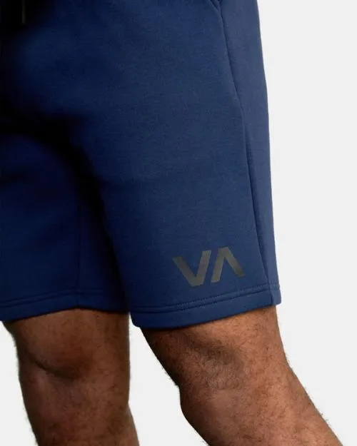 Rvca Sport Elastic Waist Walkshorts IV 19034 Midnight Men Athletic Shorts