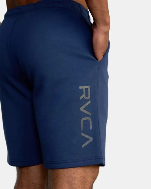 Rvca Sport Elastic Waist Walkshorts IV 19034 Midnight Men Athletic Shorts