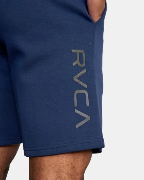 Rvca Sport Elastic Waist Walkshorts IV 19034 Midnight Men Athletic Shorts