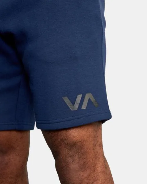 Rvca Sport Elastic Waist Walkshorts IV 19034 Midnight Men Athletic Shorts