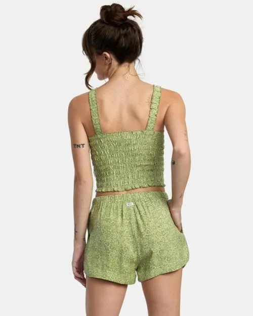 Rvca Terrace Tank Top Fern Women Tops