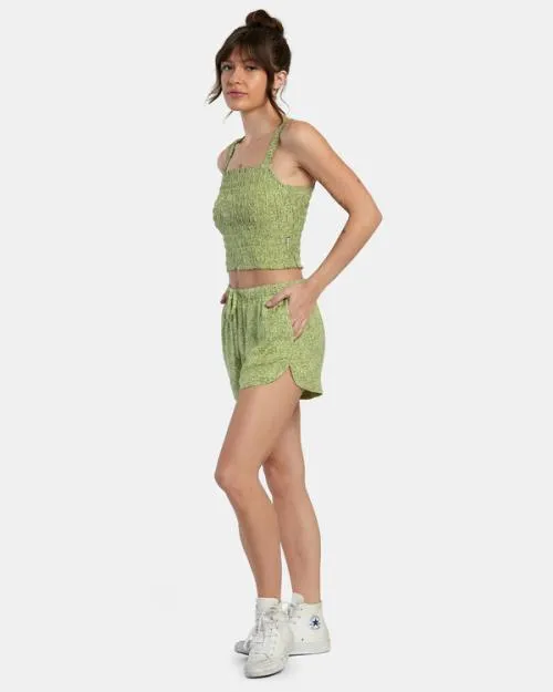 Rvca Terrace Tank Top Fern Women Tops
