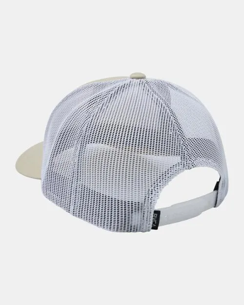 Rvca Ticket Trucker III Hat Tan Men Hats and Beanies