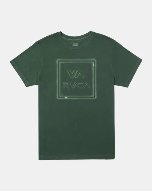 Rvca VA All The Way TShirt College Green Men Short Sleeves