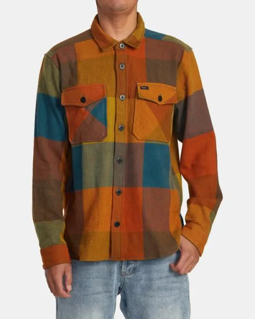 Rvca VA CPO Flannel Shirt Multi Men Shirts and Flannels