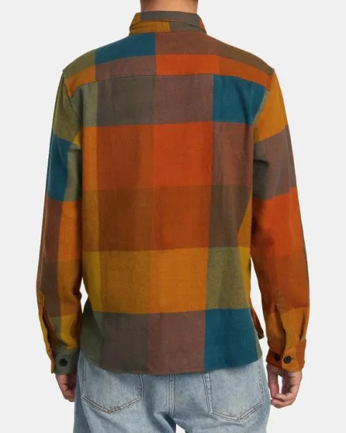 Rvca VA CPO Flannel Shirt Multi Men Shirts and Flannels