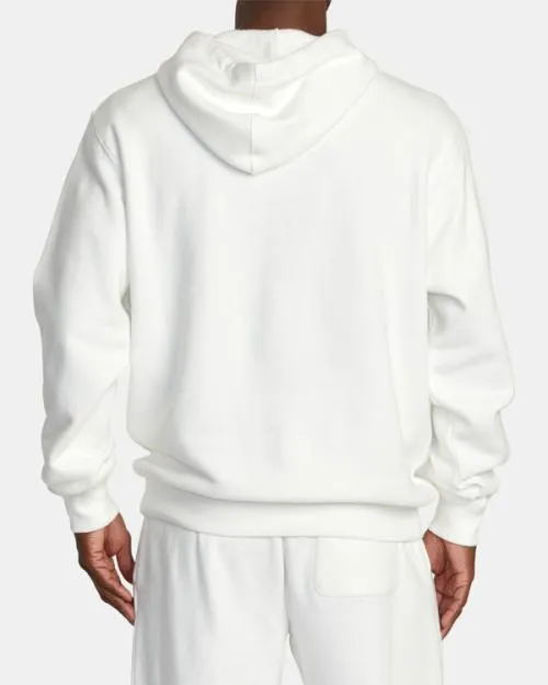 Rvca VA Essential Hoodie Off White SportMen Hoodies and Sweatshirts