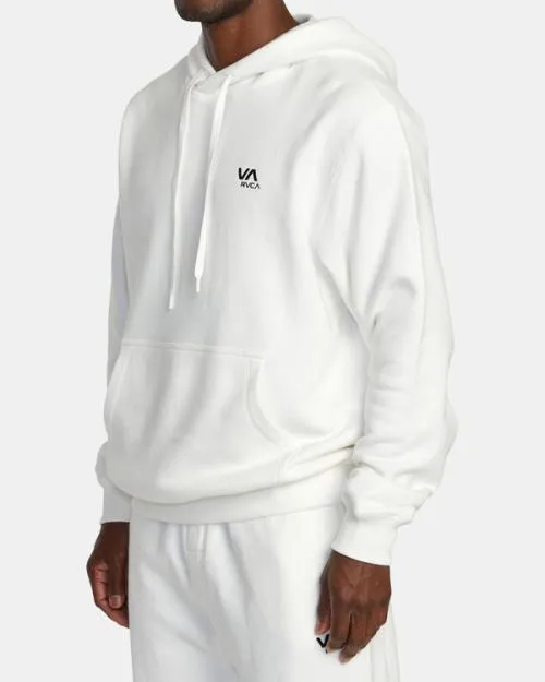 Rvca VA Essential Hoodie Off White SportMen Hoodies and Sweatshirts