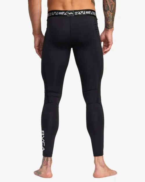 Rvca VA Sport Compression Tights Black SportMen Pants