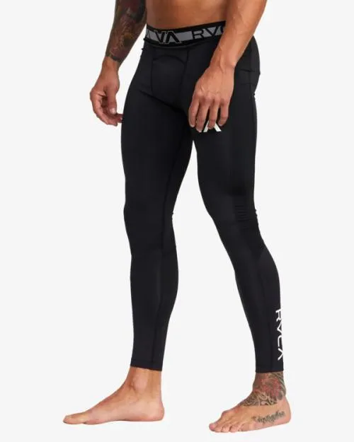 Rvca VA Sport Compression Tights Black SportMen Pants