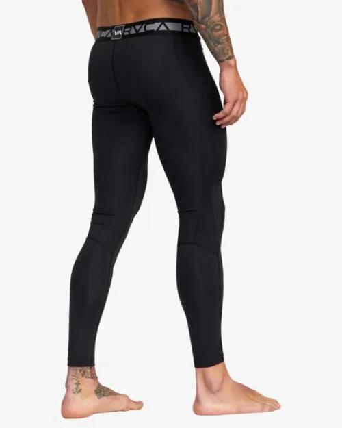 Rvca VA Sport Compression Tights Black SportMen Pants