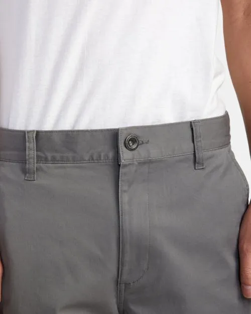 Rvca Weekend Stretch Chino Shorts 20034 Smoke Men Shorts and Hybrids