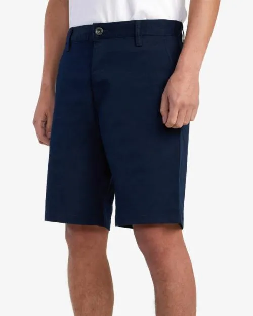 Rvca Weekend Stretch Shorts Navy Marine Men Shorts and Hybrids
