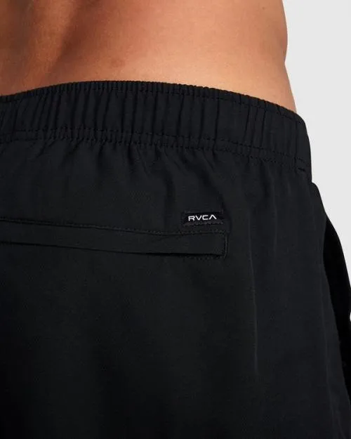 Rvca YOGGER IV ATHLETIC SHORTS 17034 Black Men Athletic Shorts