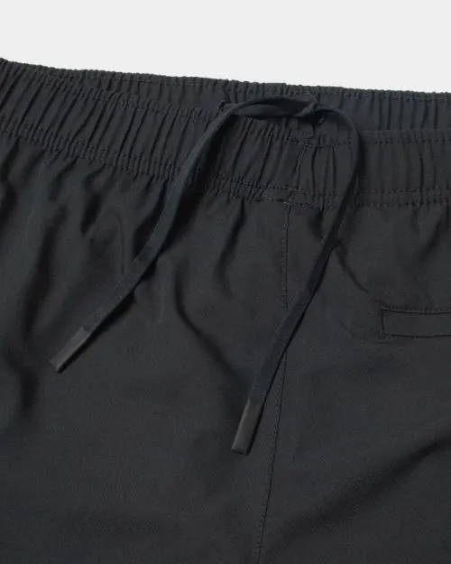 Rvca YOGGER IV ATHLETIC SHORTS 17034 Black Men Athletic Shorts