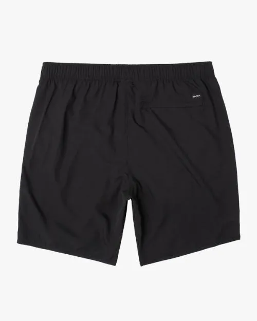 Rvca YOGGER IV ATHLETIC SHORTS 17034 Black Men Athletic Shorts