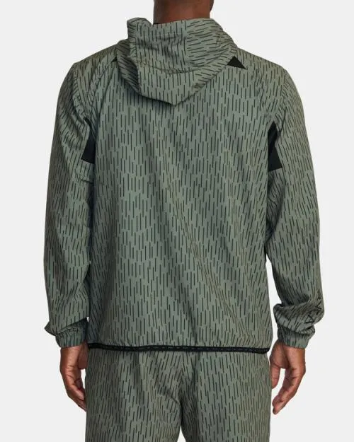 Rvca Yogger ZipUp Hooded Jacket II Rain Camo SportMen Jackets