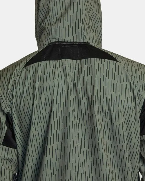 Rvca Yogger ZipUp Hooded Jacket II Rain Camo SportMen Jackets