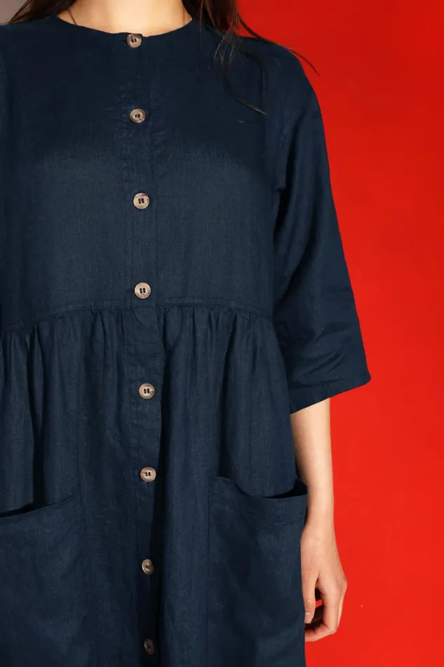 Sammy Dress Navy WomensShop LF Markey Dresses