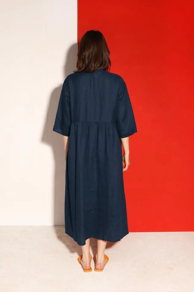 Sammy Dress Navy WomensShop LF Markey Dresses