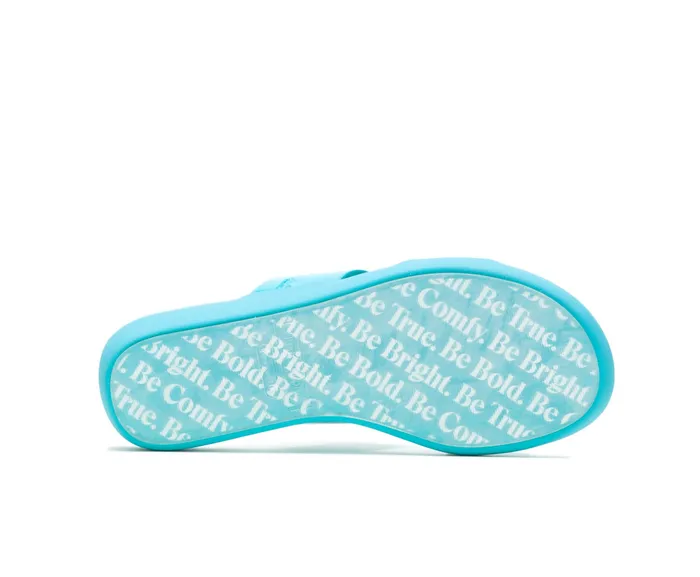 Sandals Women Hush Puppies Brite Jells Slide Caribbean