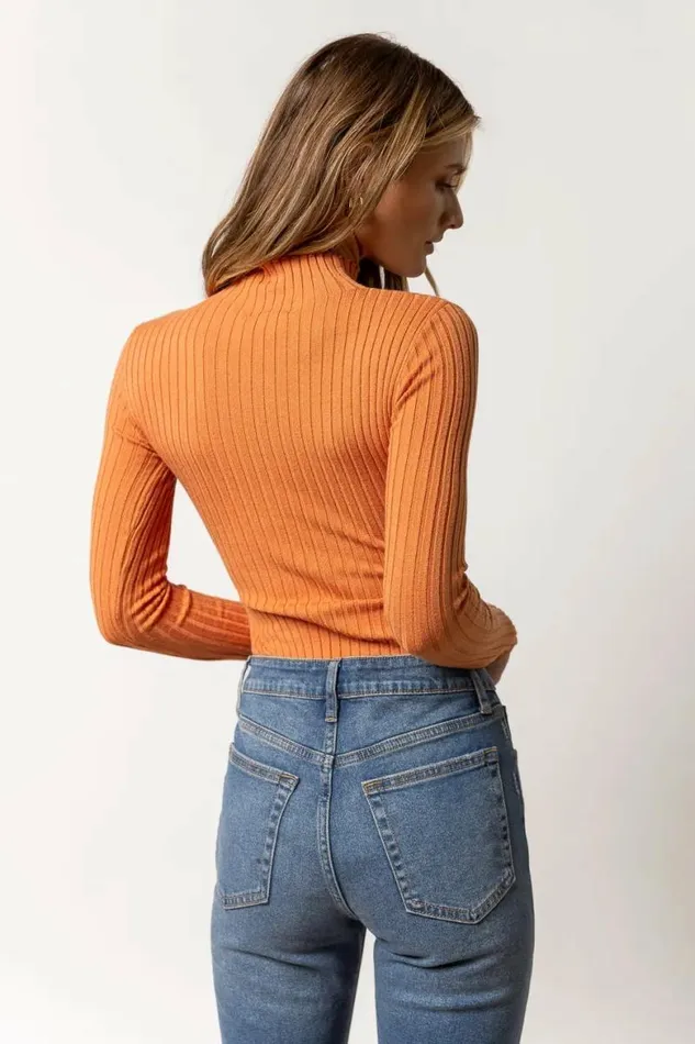 Sanji Bodysuit In Orange 8211 FINAL SALE Orange Women Bohme Tops