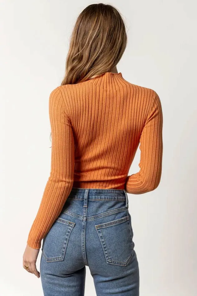 Sanji Bodysuit In Orange 8211 FINAL SALE Orange Women Bohme Tops