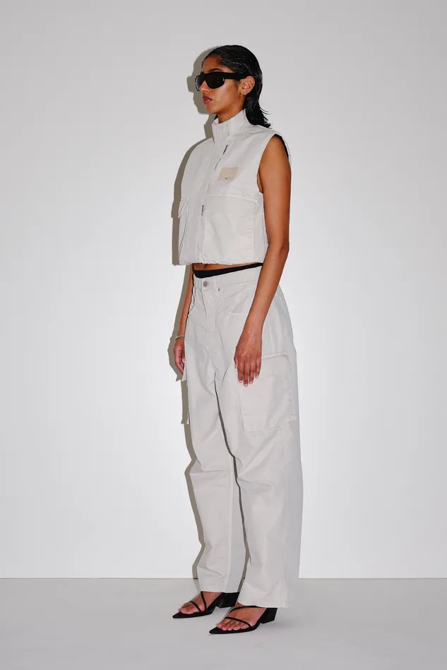 Santiago Pigment dye 8211 Storm Gray Trousers Wonhundred Women