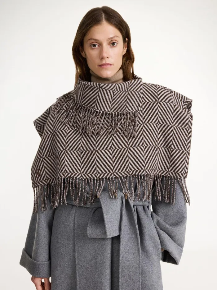 Scarves Women By Malene Birger Turtlas Wool Bib Birdeye