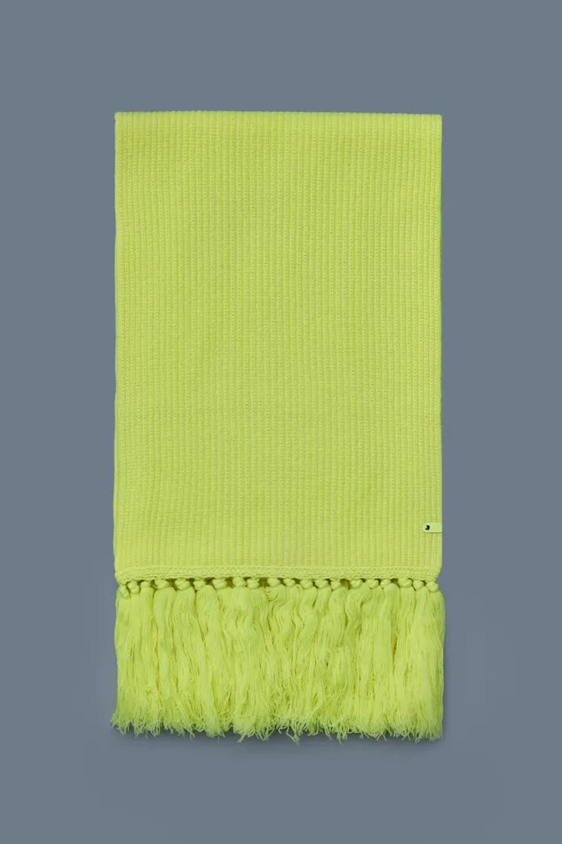 Scarves Women Mackage MONA Rectangular Wool Scarf With Fringed Ends Cream