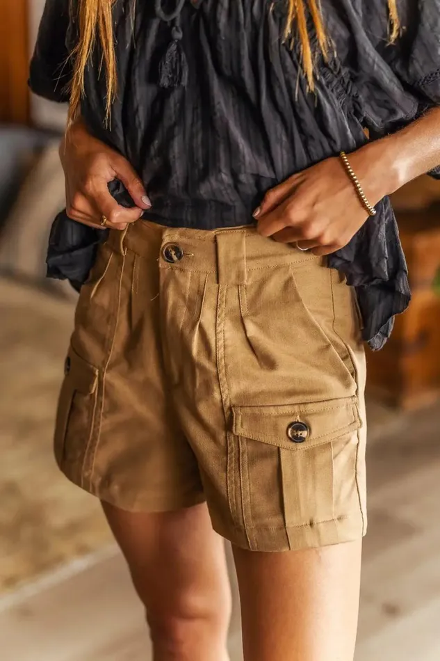 Scout Shorts In Mocha Mocha Women Bohme Shorts