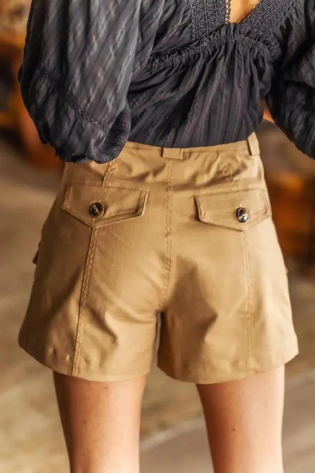Scout Shorts In Mocha Mocha Women Bohme Shorts